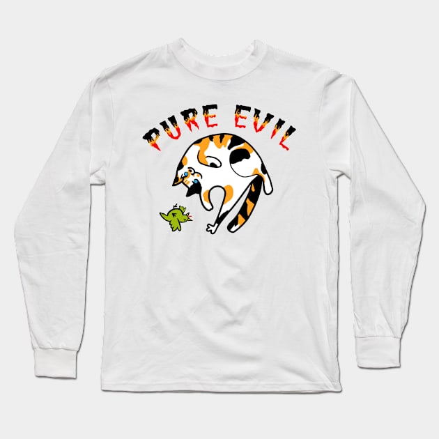 Pure Evil 08 Long Sleeve T-Shirt by Lorey